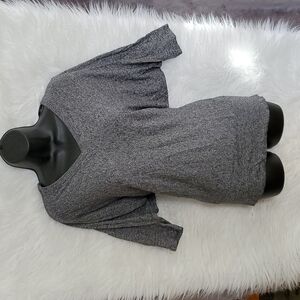 Bcbgeneration Gray Marled Dolman Top